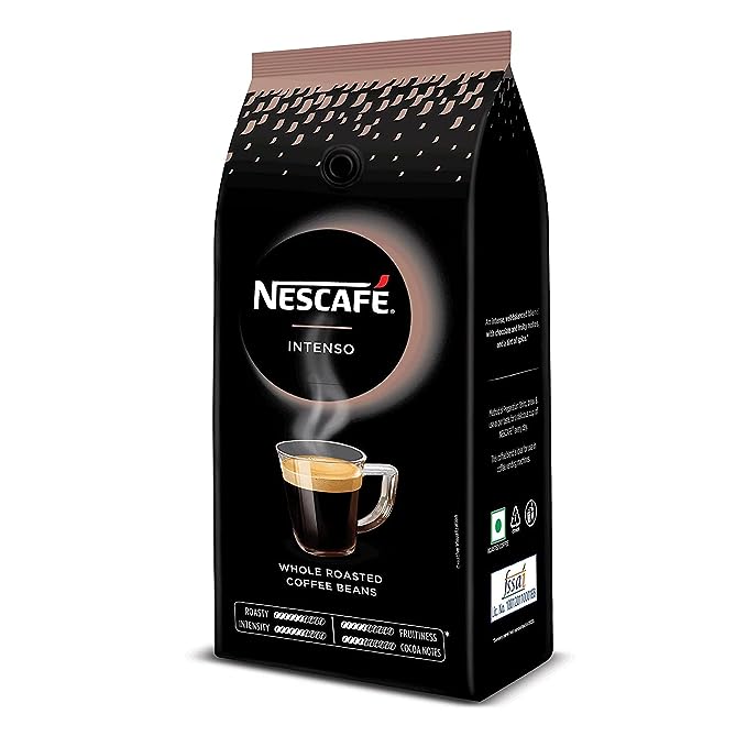 Nescafe Intenso Whole Roasted Coffee Beans - 1 KG
