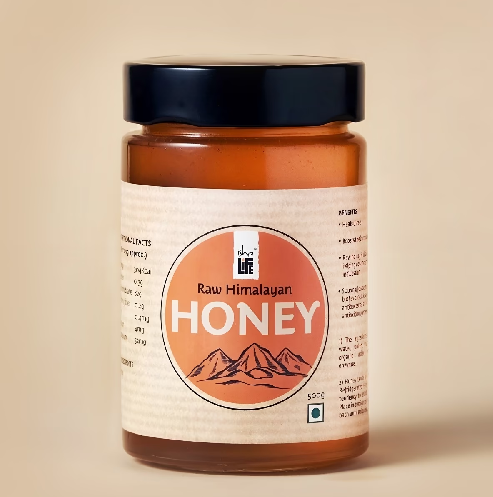 Isha Life Raw and Wild Himalayan Honey - 500 GM