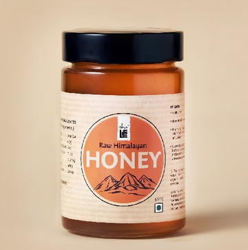 Isha Life Raw and Wild Himalayan Honey - 500 GM