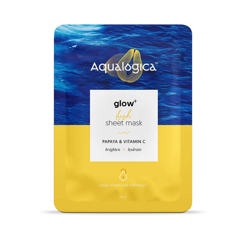 Aqualogica Glow+ Lush Sheet Mask