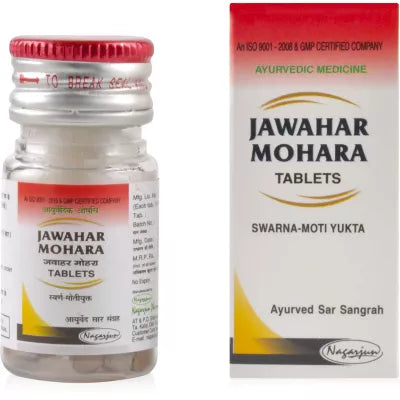 Nagarjuna Jawahar Mohara Tablets - 10 Tabs