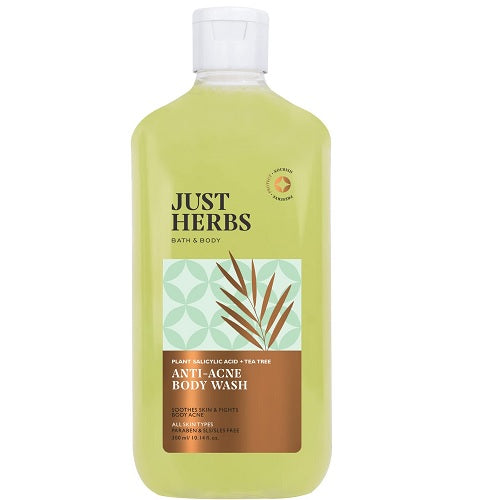 Just Herbs Plant Salicylic + Tea Tree Anti Acne Body Wash - 300 ML