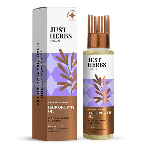Just Herbs Rosemary & Castor Hair Growth Oil - 100 ML
