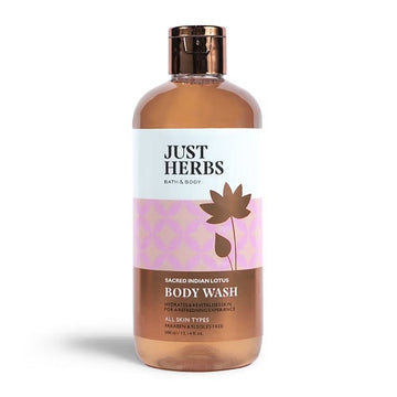Just Herbs Sacred Indian Lotus Body Wash - 300 ML