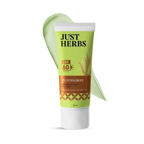 Just Herbs Sunscreen Gel SPF 60 PA++++ - 50 ML