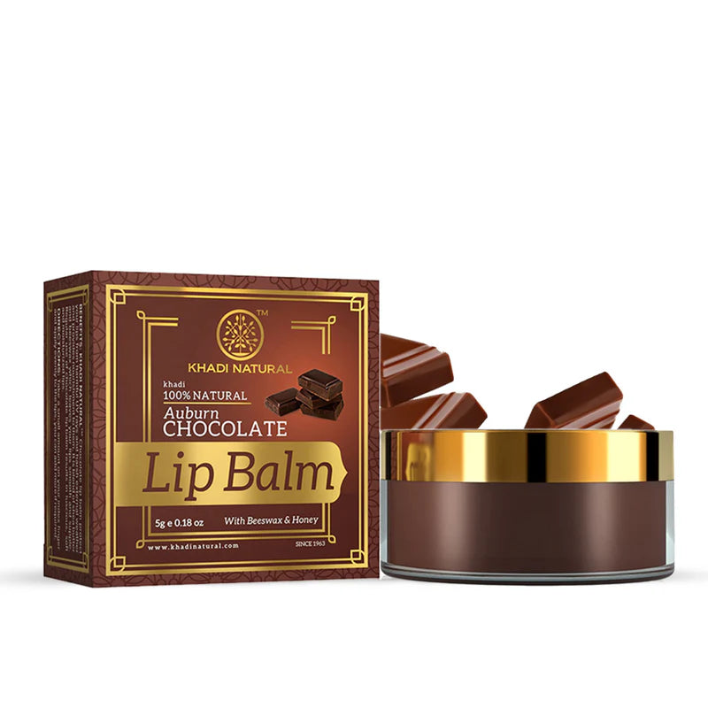 Khadi Natural Chocolate Lip Balm - 5 GM