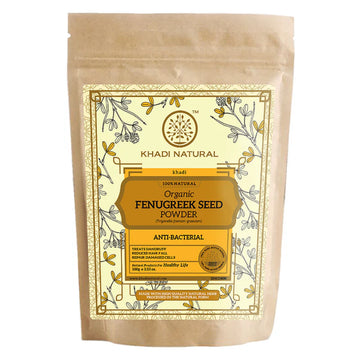 Khadi Natural Organic Fenugreek Seed Powder - 100 GM