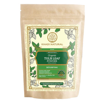 Khadi Natural Organic Tulsi Leaf Powder - 100 GM