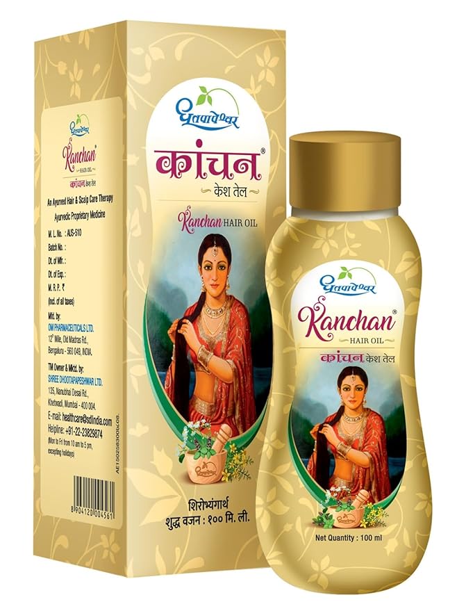 Dhootapapeshwar Kanchan Hair Oil - 100 ML