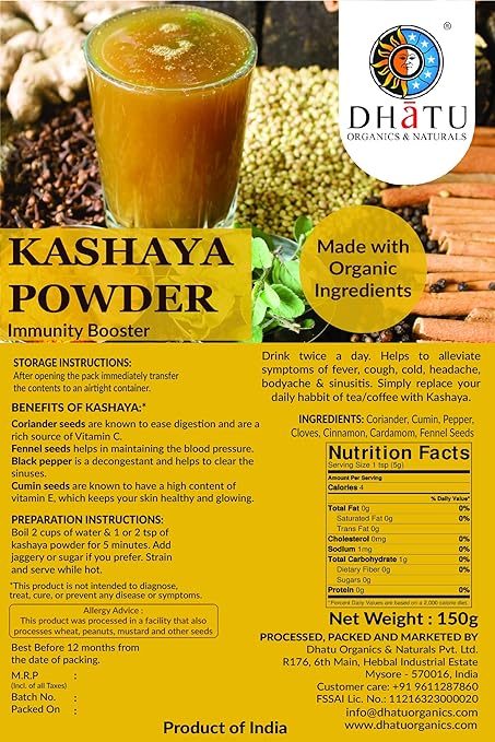 Dhatu Organics Kashaya Powder