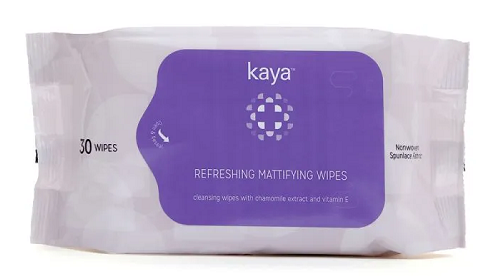 Kaya Refreshing Mattifying Wipes - 30 Wipes