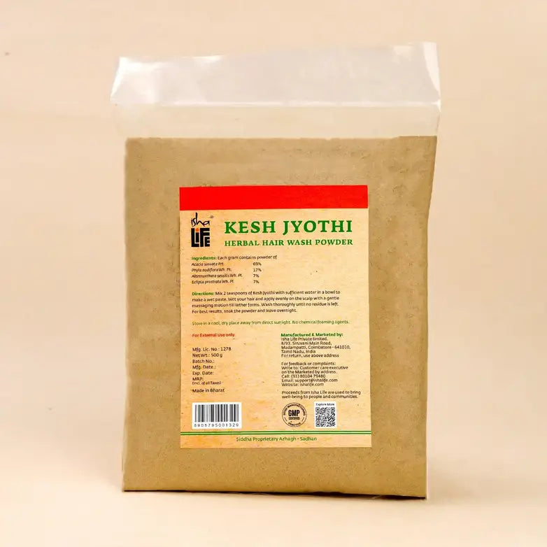 Isha Life Kesh Jyoti Herbal Hair Wash Powder