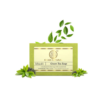Khadi Natural Green Tea Soap - 125 GM