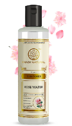Khadi Natural Rose Water Toner - 210 ML