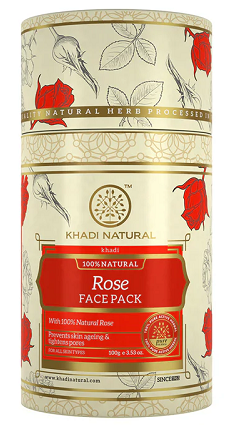 Khadi Natural Sandal & Rose Face Pack