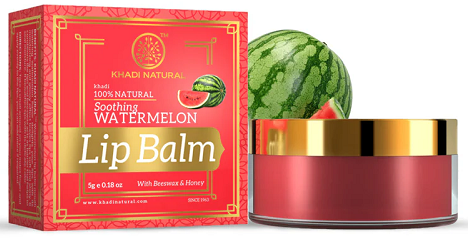 Khadi Natural Watermelon Lip Balm - 5 GM