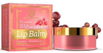 Khadi Natural Wine Grapefruit Lip Balm - 5 GM