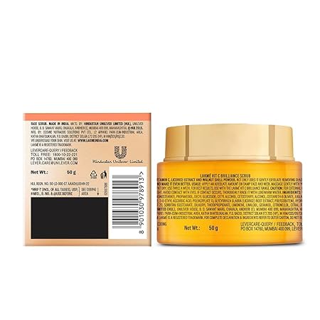 Lakme 9to5 Vitamin C+ Scrub - 50 GM