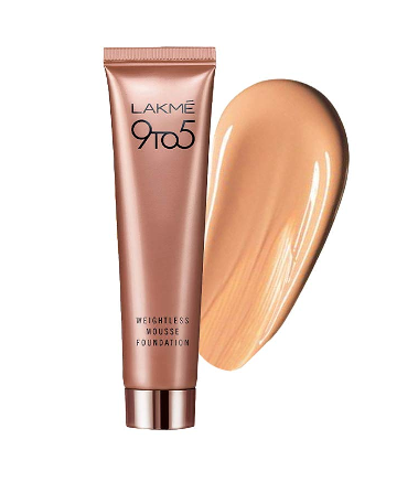 Lakme 9To5 Weightless Mousse Foundation - 25 GM