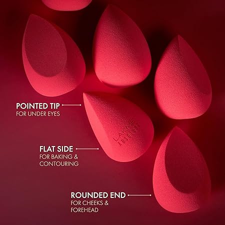 Lakme Absolute Makeup Master Tools Dual Ended Sided Beauty Blender - 1 GM