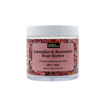 Bipha Ayurveda Lavender and Rosemary Foot Butter - 75 GM