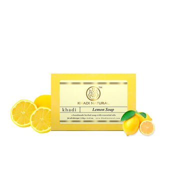 Khadi Natural Lemon Soap - 125 GM