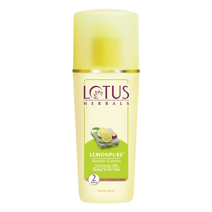 Lotus Herbals Lemonpure Turmeric & Lemon Cleansing Milk