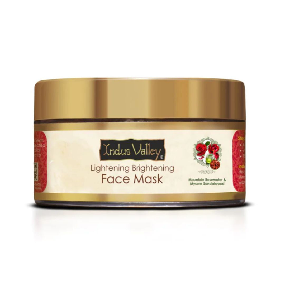 Indus valley Lightening & Brightening Facial Mask - 100 ML