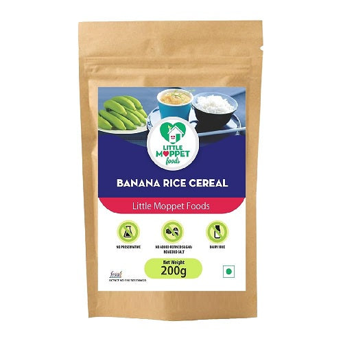 Little Moppet Foods Banana Rice Cereal - 200 GM