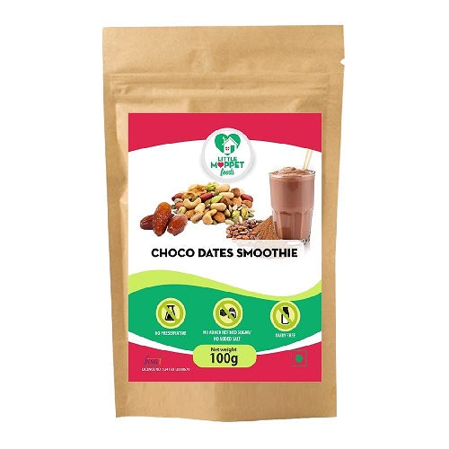 Little Moppet Foods Choco Dates Smoothie Mix - 100 GM