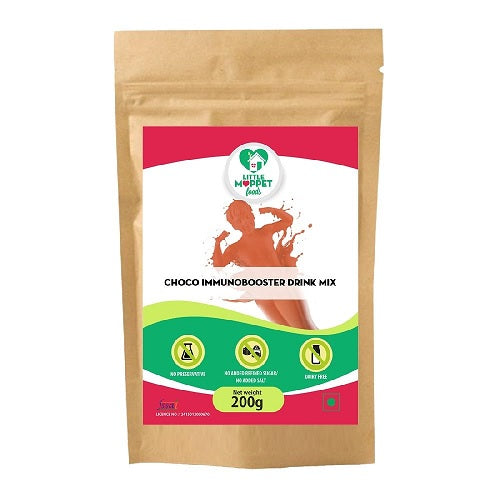 Little Moppet Foods Choco Immunobooster Drink Mix - 200 GM