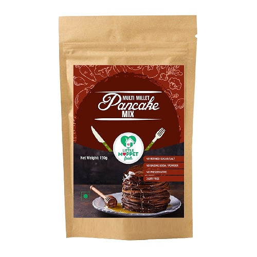 Little Moppet Foods Multi Millet Pancake Mix - 150 GM