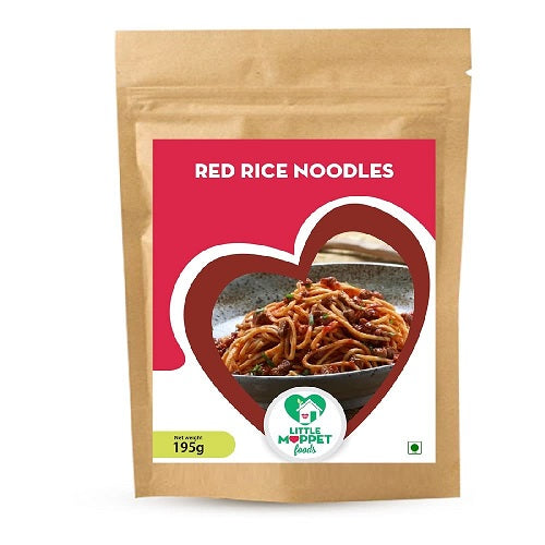 Little Moppet Foods Red Rice Noodles - 195 GM