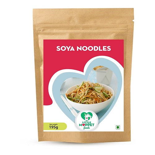 Little Moppet Foods Soya Noodles - 195 GM