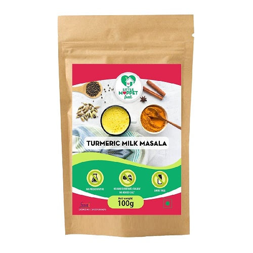 Little Moppet Foods Turmeric Milk Masala - 100 GM