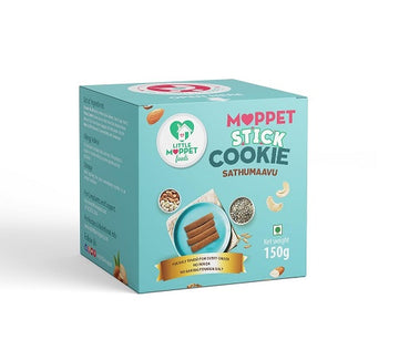 Little Moppet Foods Sathumaavu Moppet Stick Cookies - 150 GM