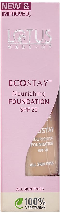 Lotus Ecostay Nourishing Light Liquid Foundation Spf 20 - 30 ML