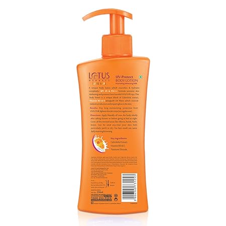 Lotus Herbals Safe Sun UV Protect Body Lotion SPF 25 PA+++ - 250 ML
