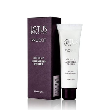 Lotus Makeup Proedit Silk Touch Luminizing Primer White - 20 GM