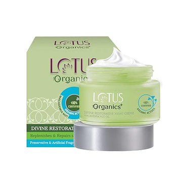 Lotus Organics+ Divine Restorative Night Cream - 50 GM