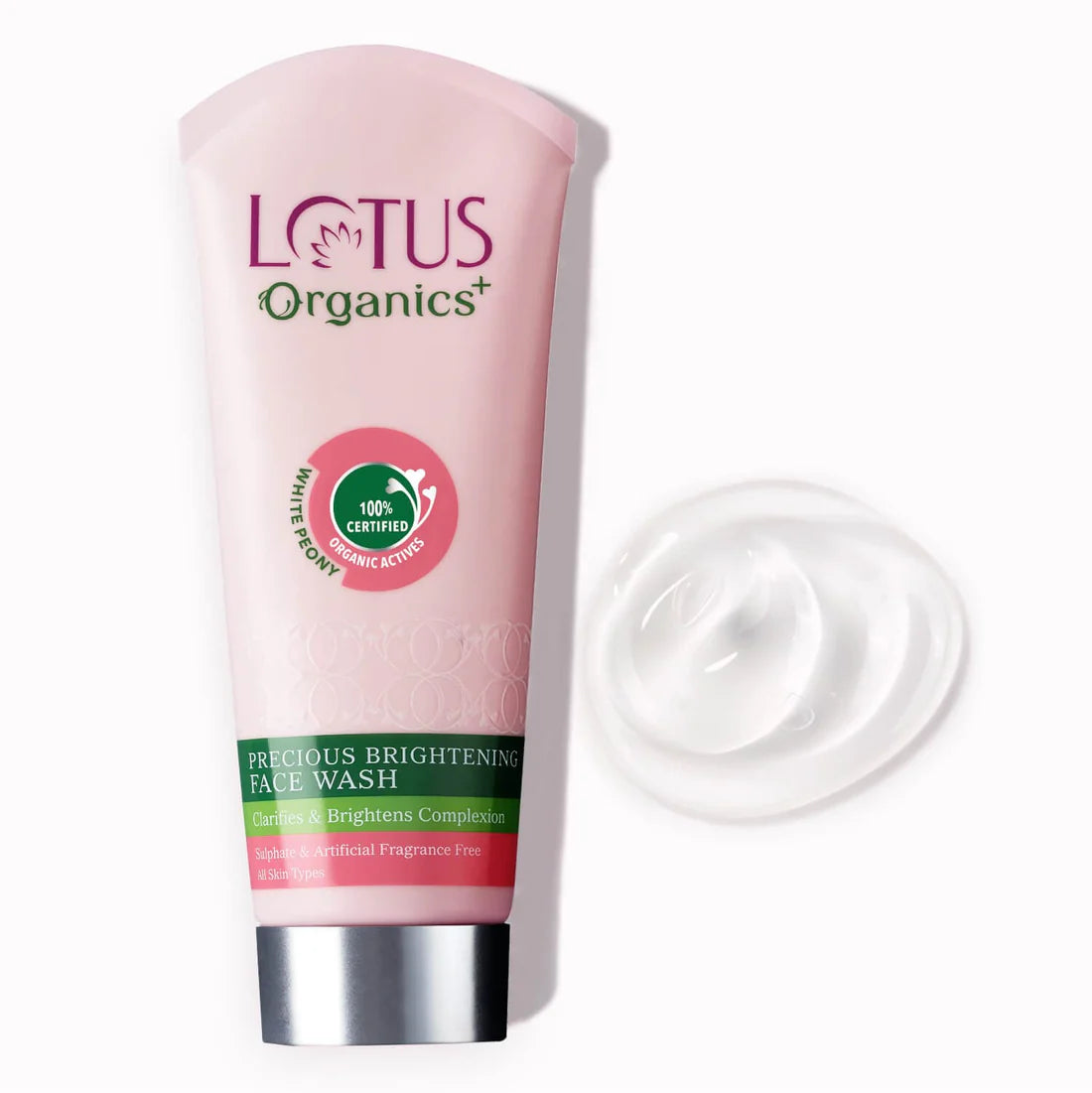 Lotus Organics+ Precious Brightening Face Wash - 100 GM