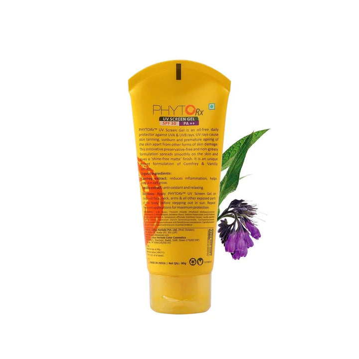 Lotus Professional Phytorx UV Screen Gel SPF 30 PA++ - 80 GM