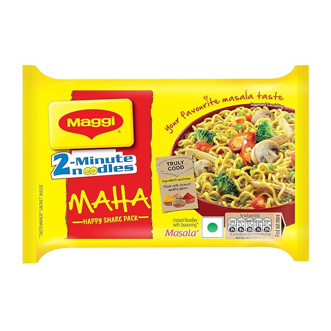 Nestle Maggi 2-Minute Noodles Masala Maha Pack - 90 GM