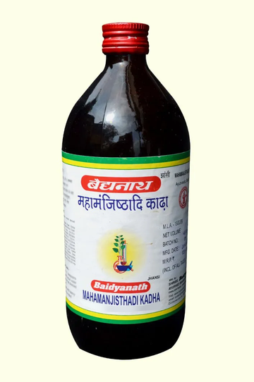 Baidyanath Jhansi Mahamanjishthadi Kadha - 450 ML