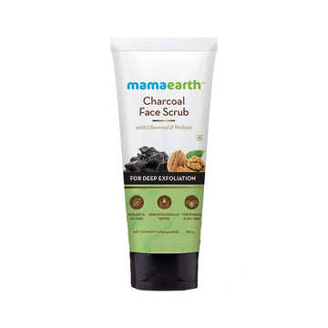 Mamaearth Charcoal Face Scrub For Deep Exfoliation 100 gm