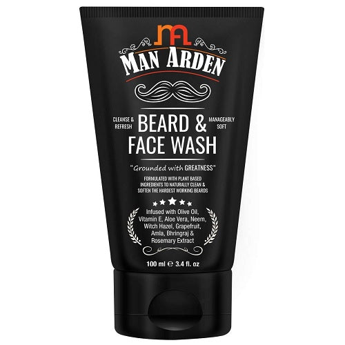 Man Arden Beard & Face Wash - 100 ML