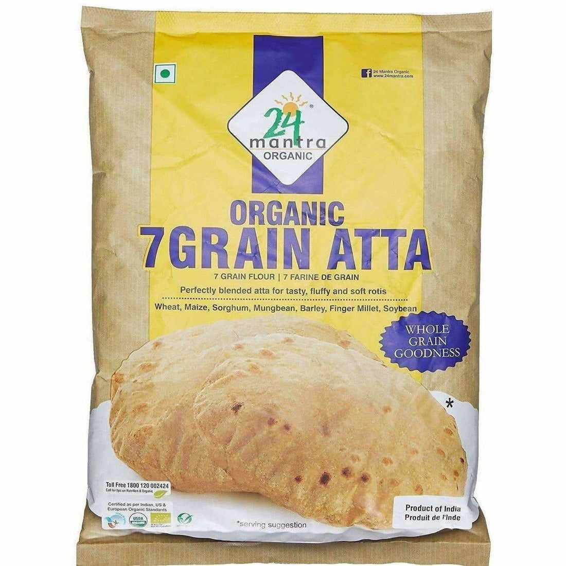 24 Mantra Organic 7 Grain Atta