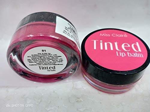 Miss Claire Tinted Lip Balm 01, Pink
