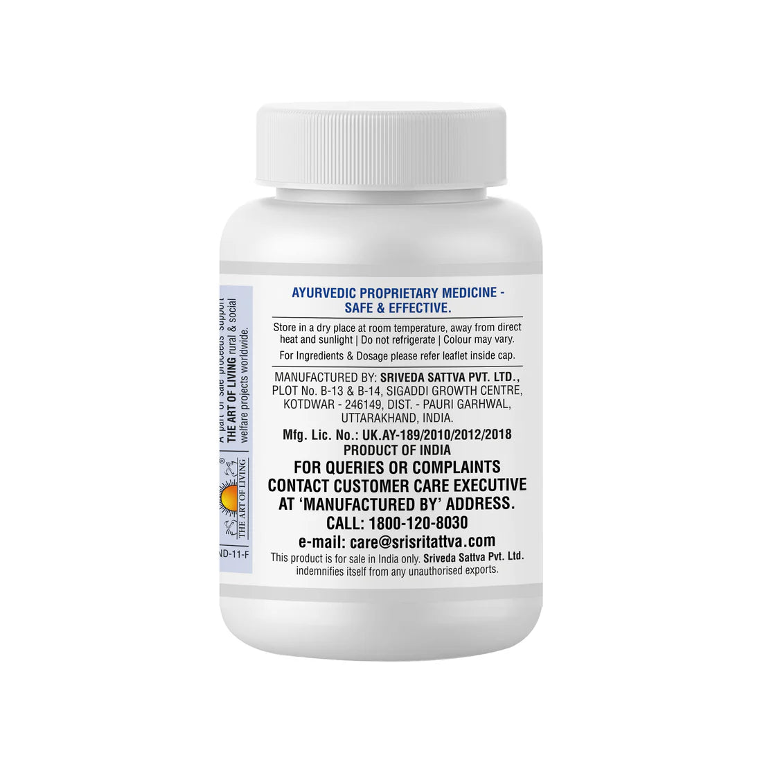 Sri Sri Tattva Narayana Kalpa Tablets - 60 Nos