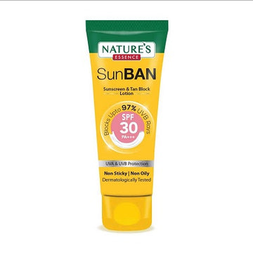 Natures Essence Sunban SPF 30 PA+++ Sunscreen & Tan Block Lotion